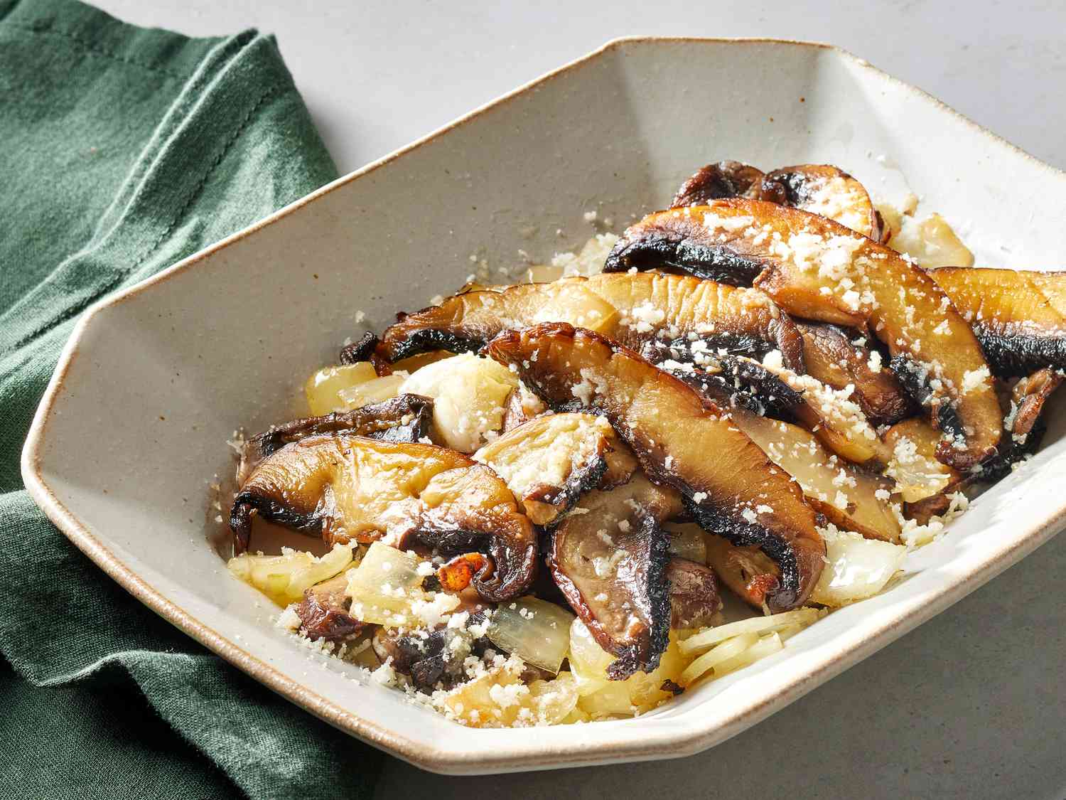 Sautéed Portobello Mushrooms with Balsamic and Thyme