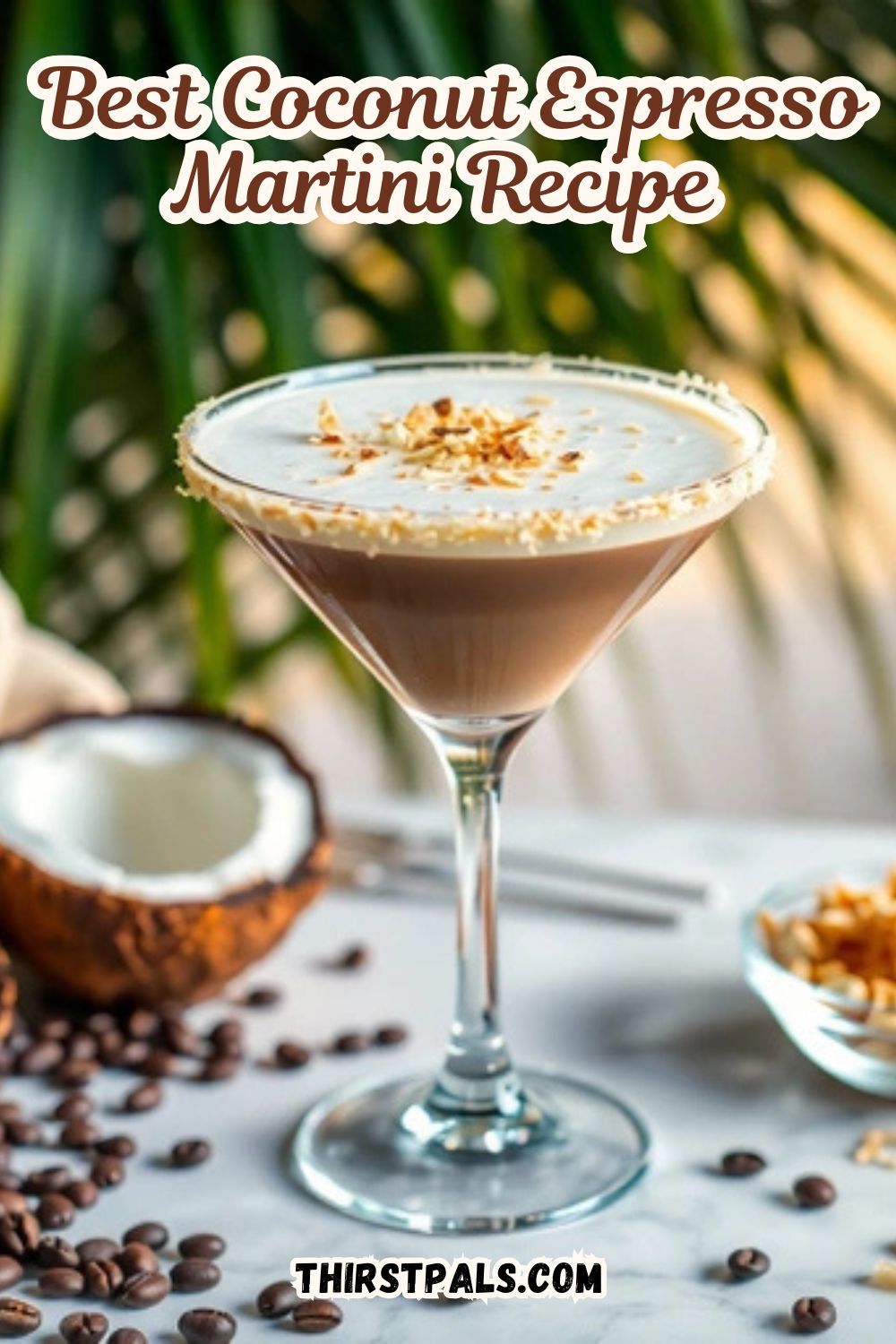Coconut Cardamom Espresso Martini