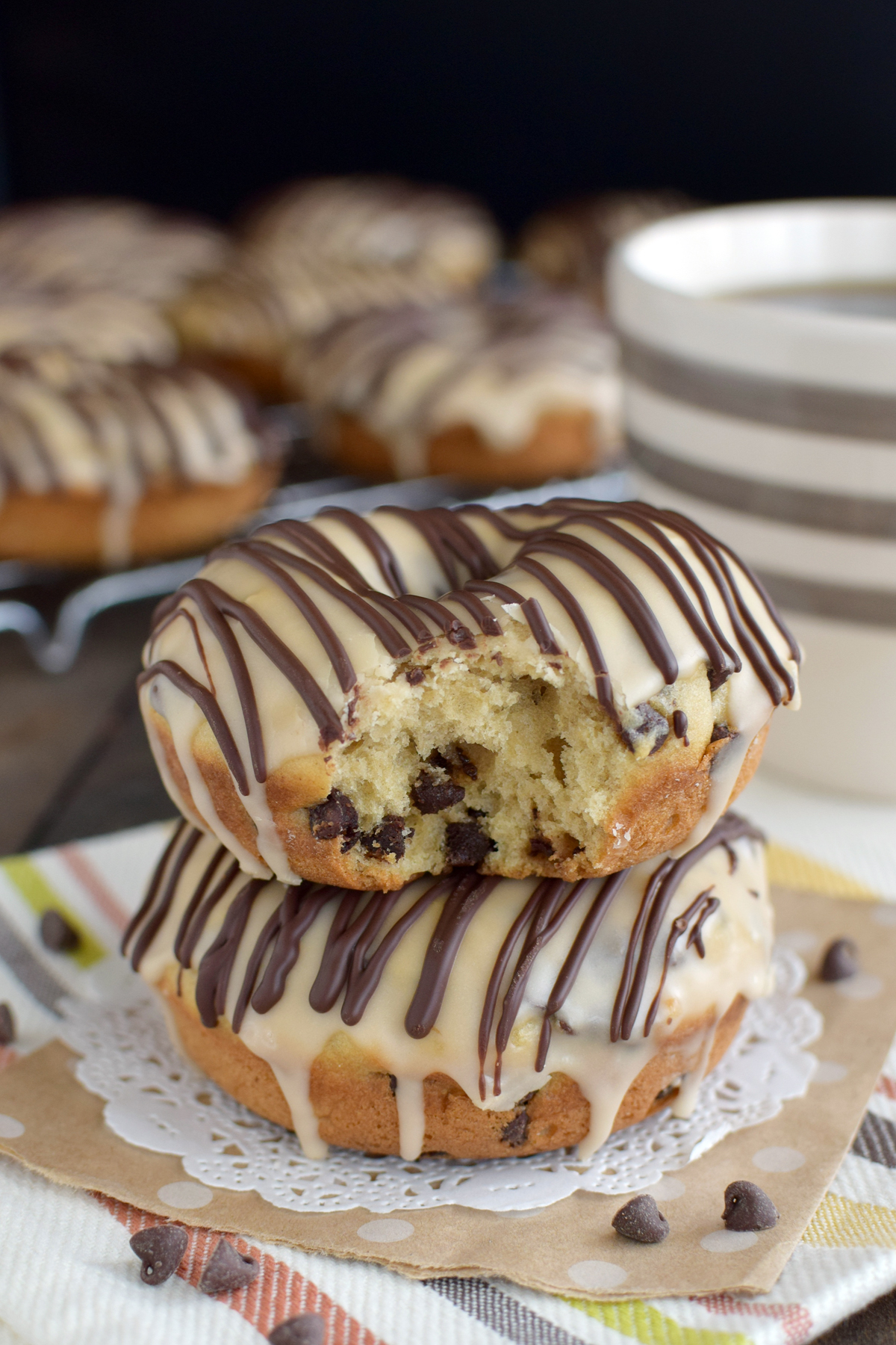 Classic French Press Mocha Donut