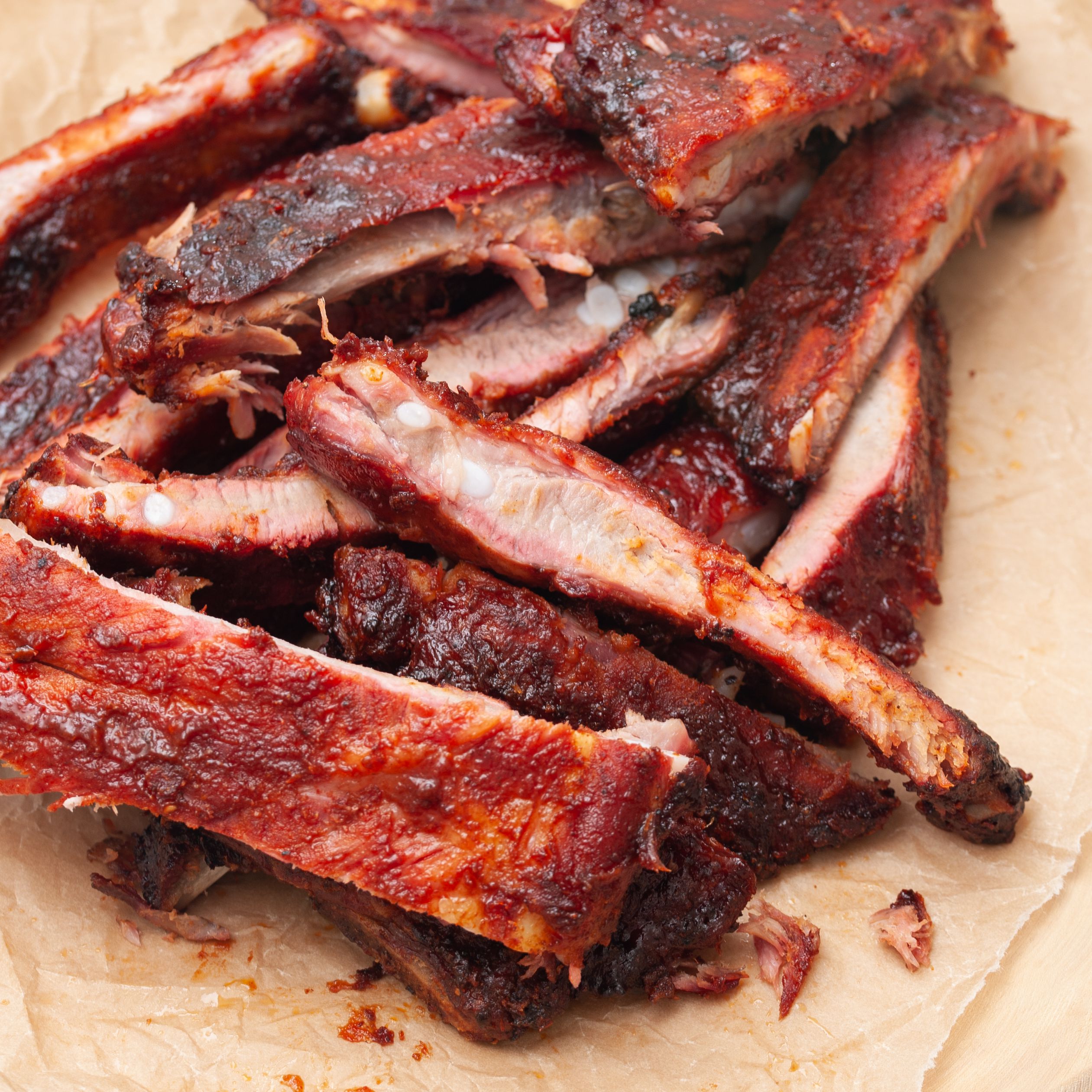 Slow-Smoked St. Louis Style Ribs with Dry Rub
