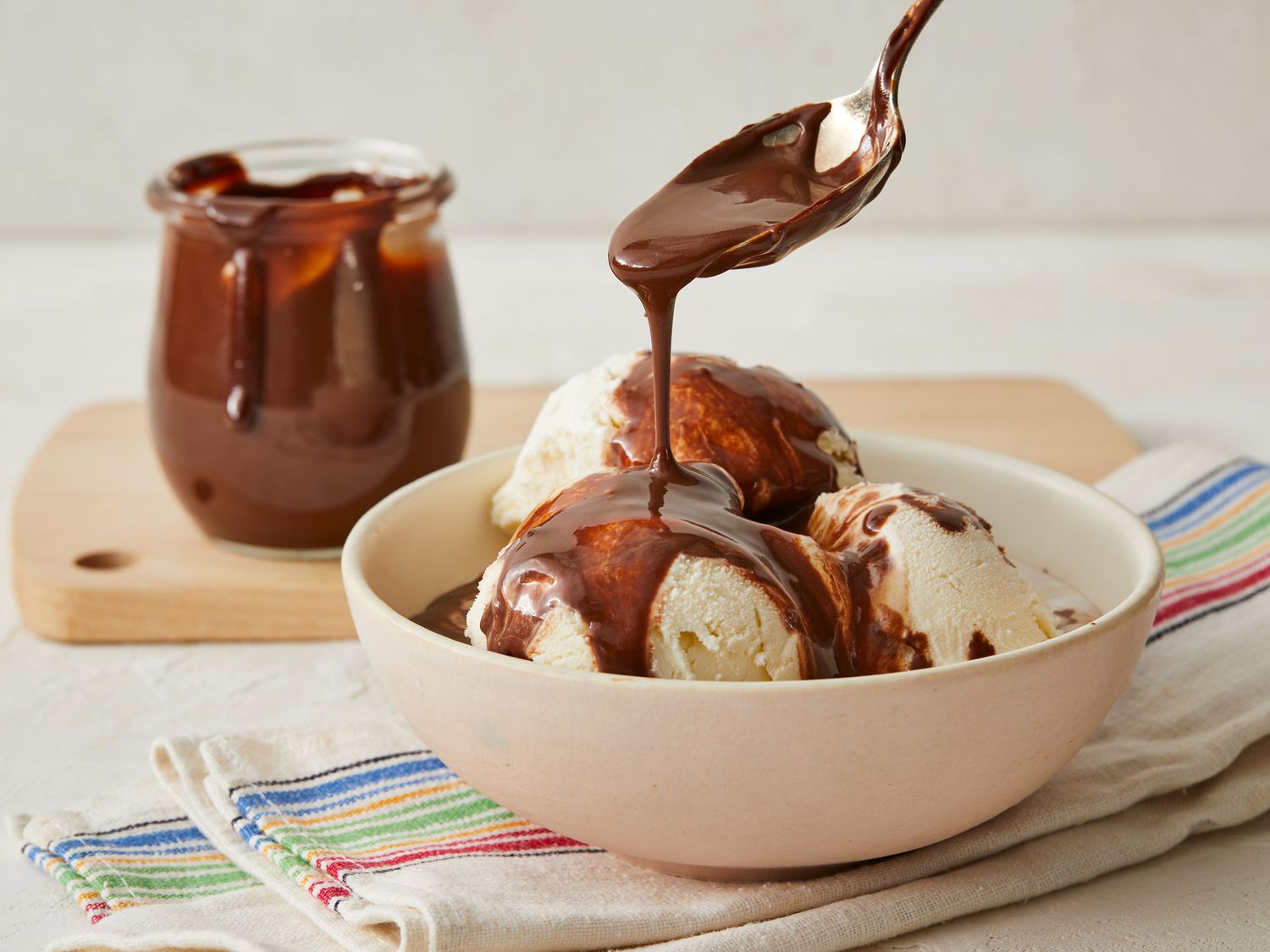 Marron in Chocolate and Vanilla Bean Sauce