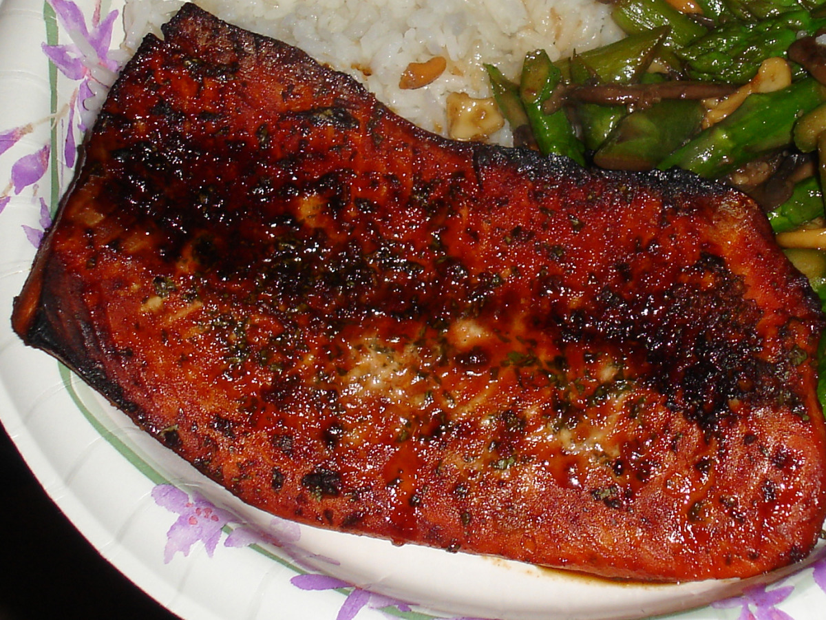 Authentic Sake-Glazed Salmon with Ginger