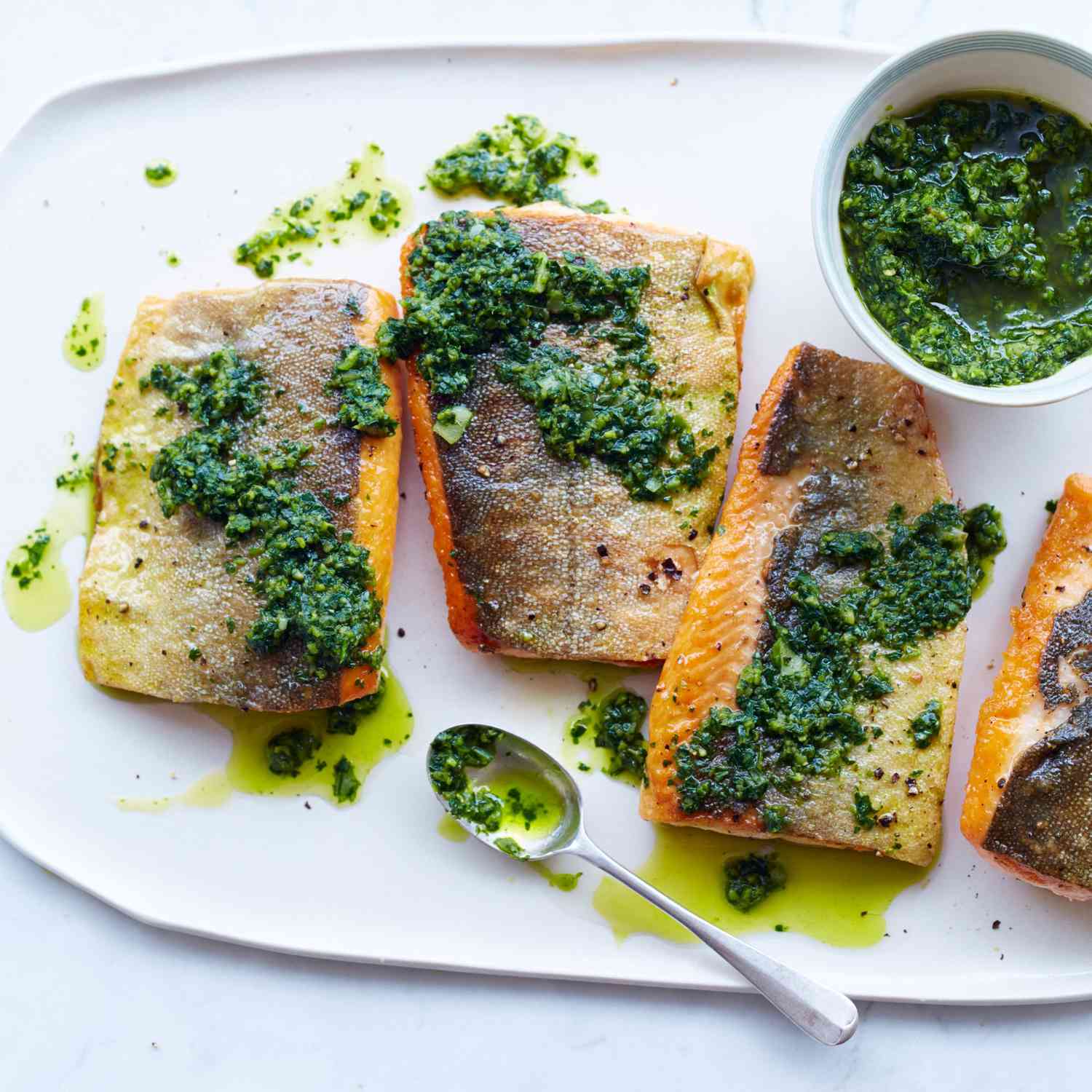 Pan-Seared Arctic Char with Northwoods Juniper Glaze