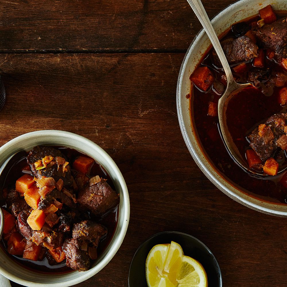 Outback Lamb and Sweet Potato Stew with Bush Tomato