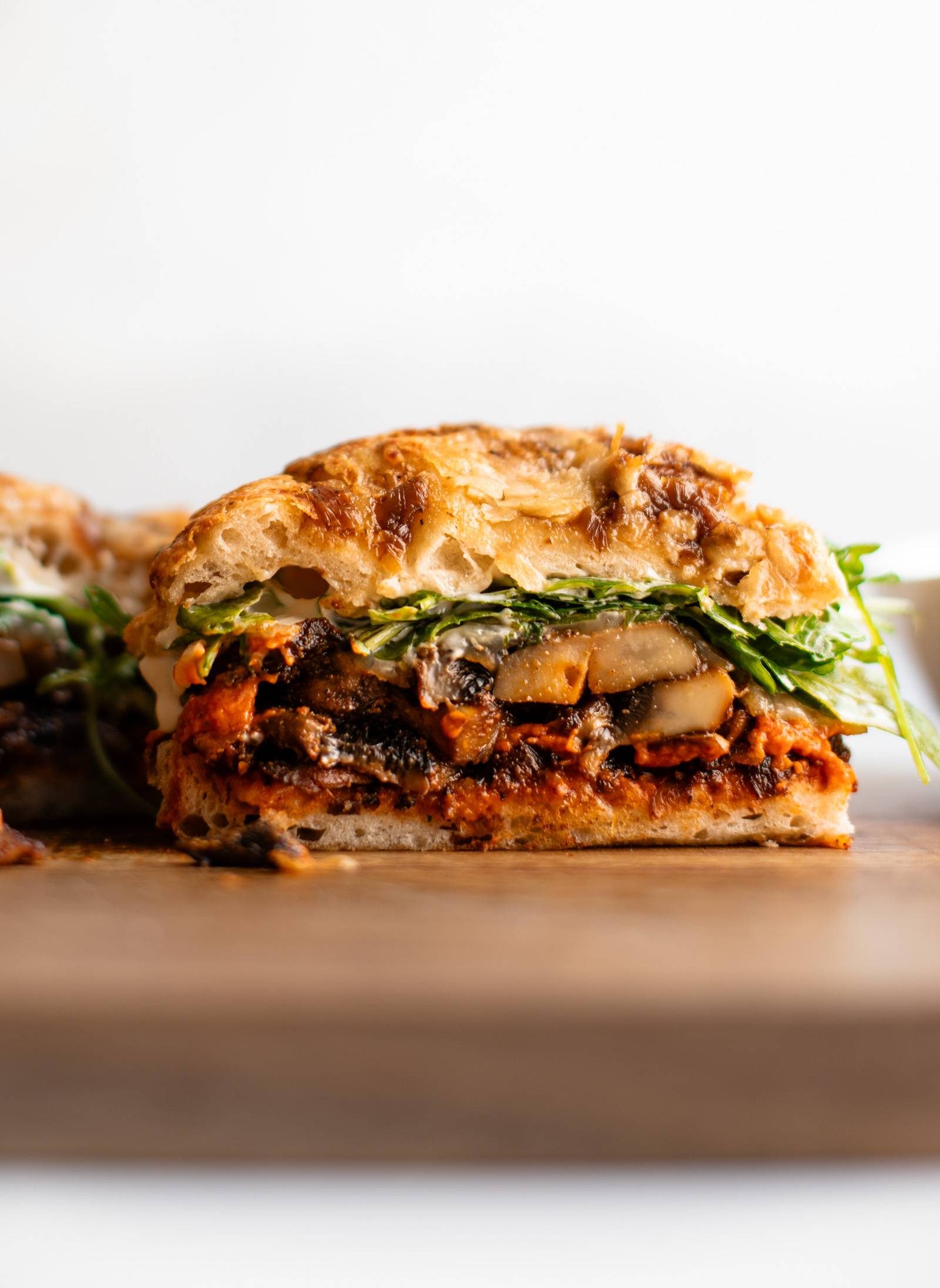 Balsamic Glazed Portobello Mushroom Sandwiches