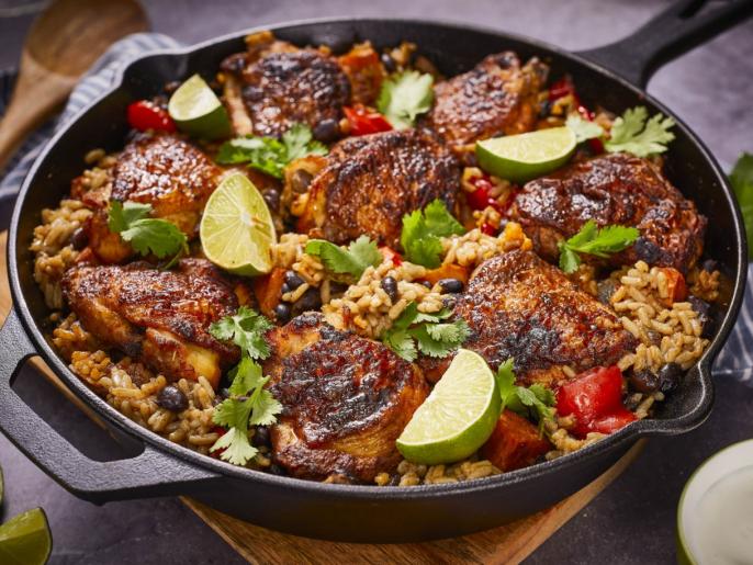 Pan-Seared San Antonio Tex-Mex Chicken with Avocado Salsa
