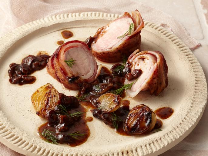 Vinegar-Braised Pork with Sour Cherry Sauce