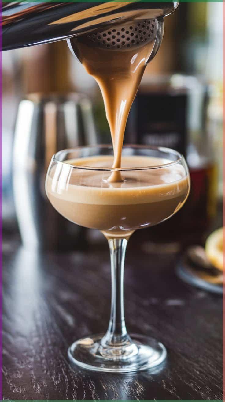 Velvety Coffee Bourbon Flip