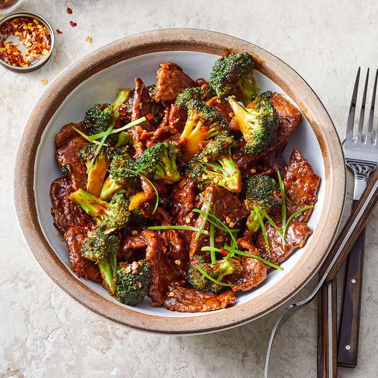 Sautéed Beef and Broccoli with Ginger Soy Sauce