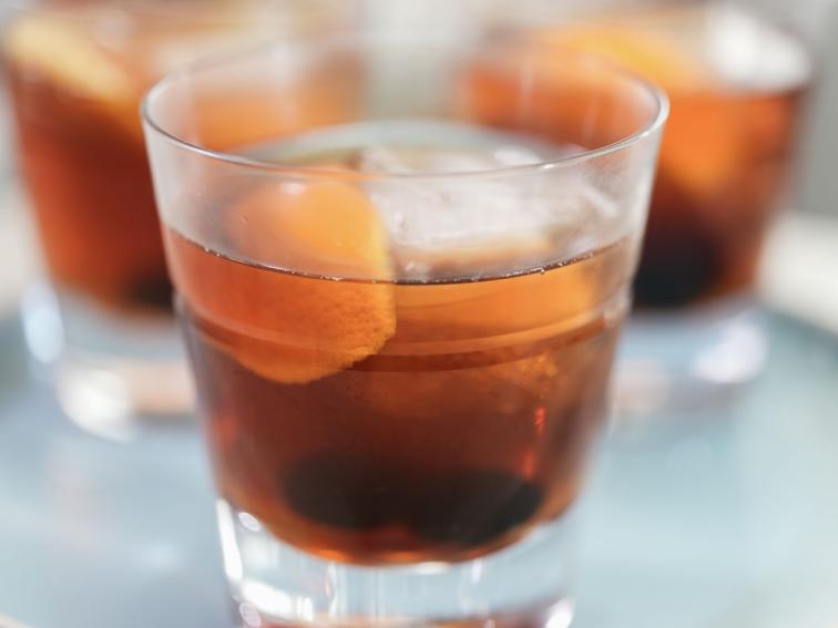 Smoky Cherry Maple Old Fashioned