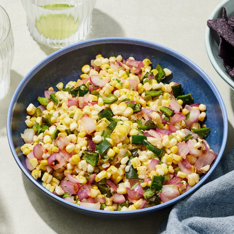 Grilled Chipotle-Lime Flank Steak with Charred Corn Salsa