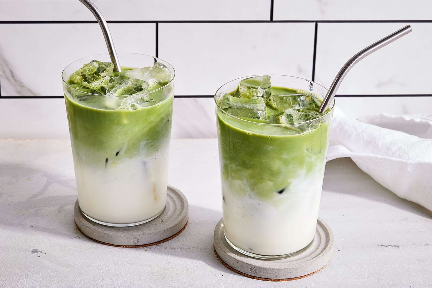 Ginger Matcha Iced Latte