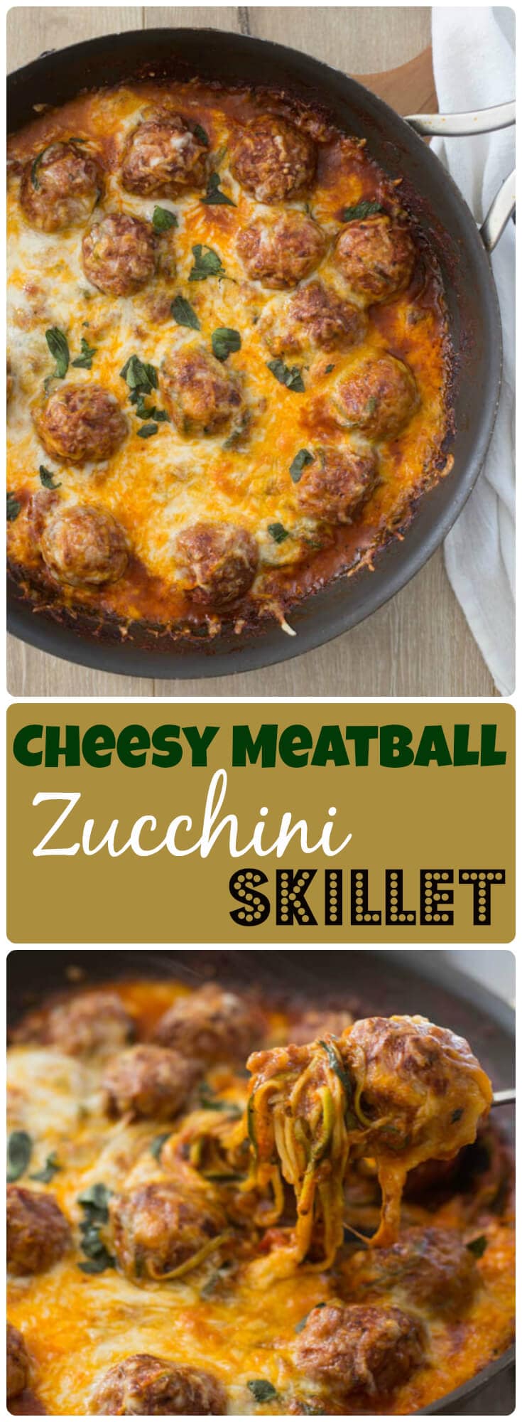 Zucchini Chicken Meatball Bites with Tomato Basil Sauce