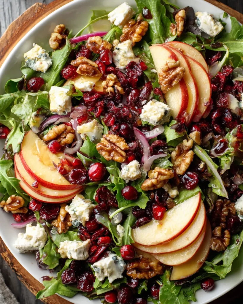 Northwoods Berry and Nut Salad with Maple Vinaigrette