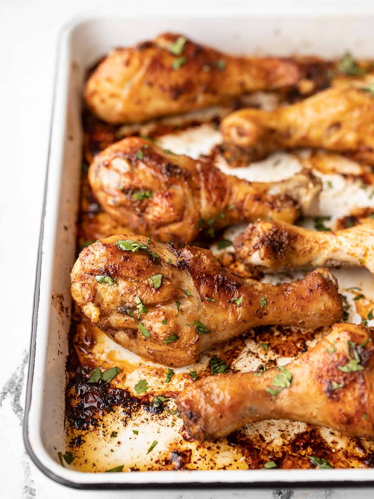 Oven-Roasted Buffalo-Style Chicken Drumsticks