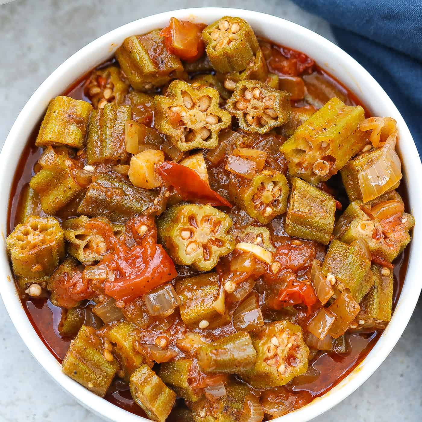 Slow-Simmered Iraqi Lamb Stew with Okra and Tomato