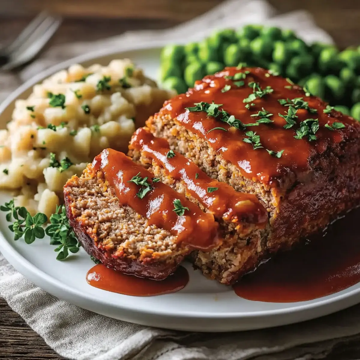 Cajun-Spiced Turkey Meatloaf with Sweet Potato Mash