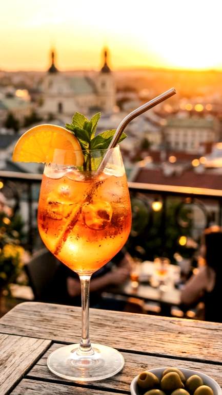 Stadium Sunset Spritz