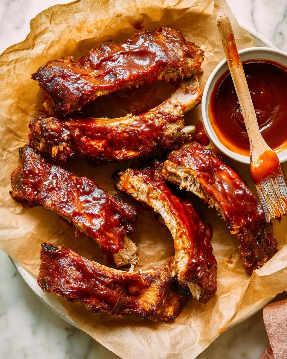 Slow-Smoked Baby Back Ribs with Spiced Dry Rub