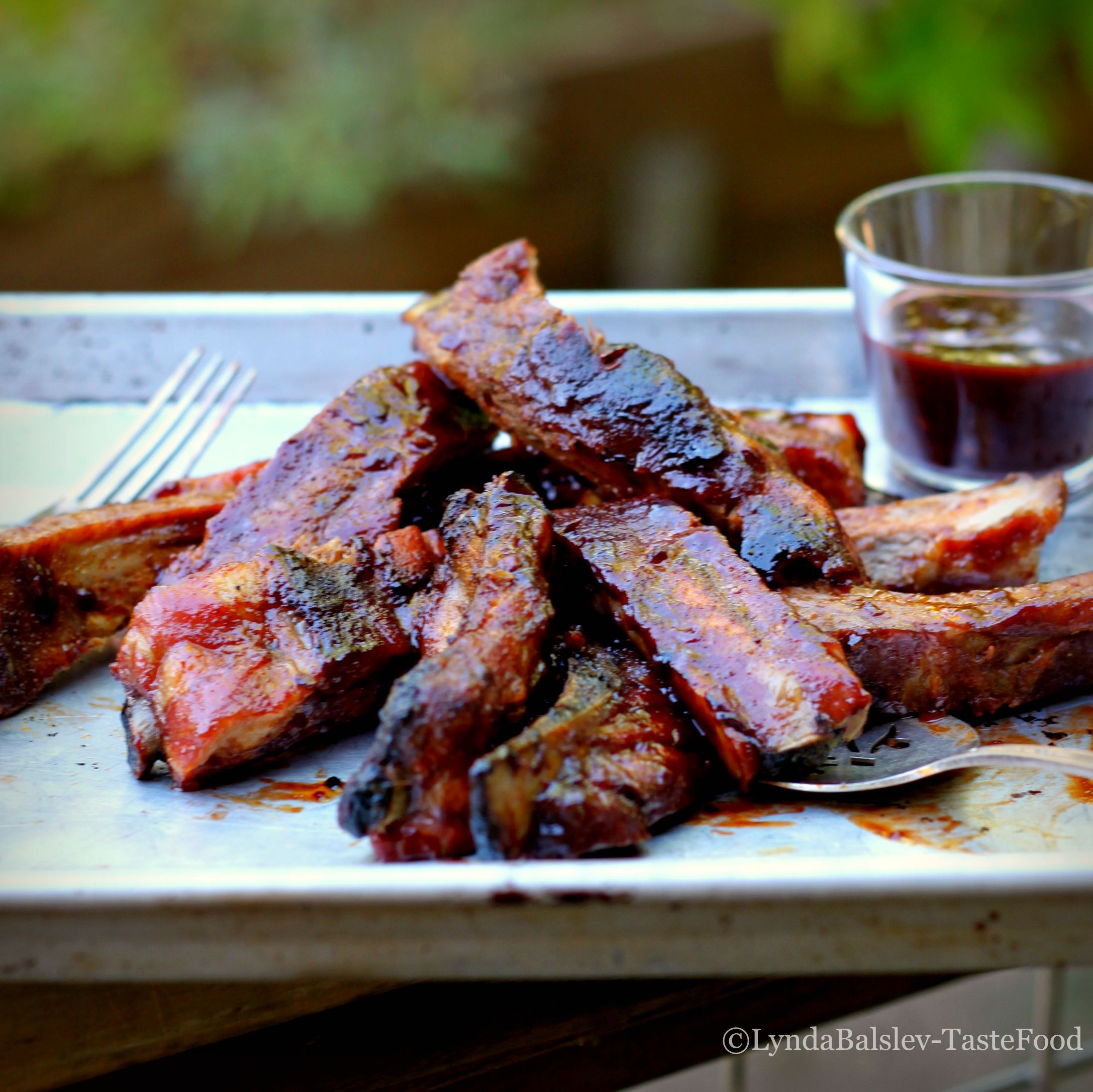 Smoky Maple-Glazed Baby Back Ribs with Chipotle Rub