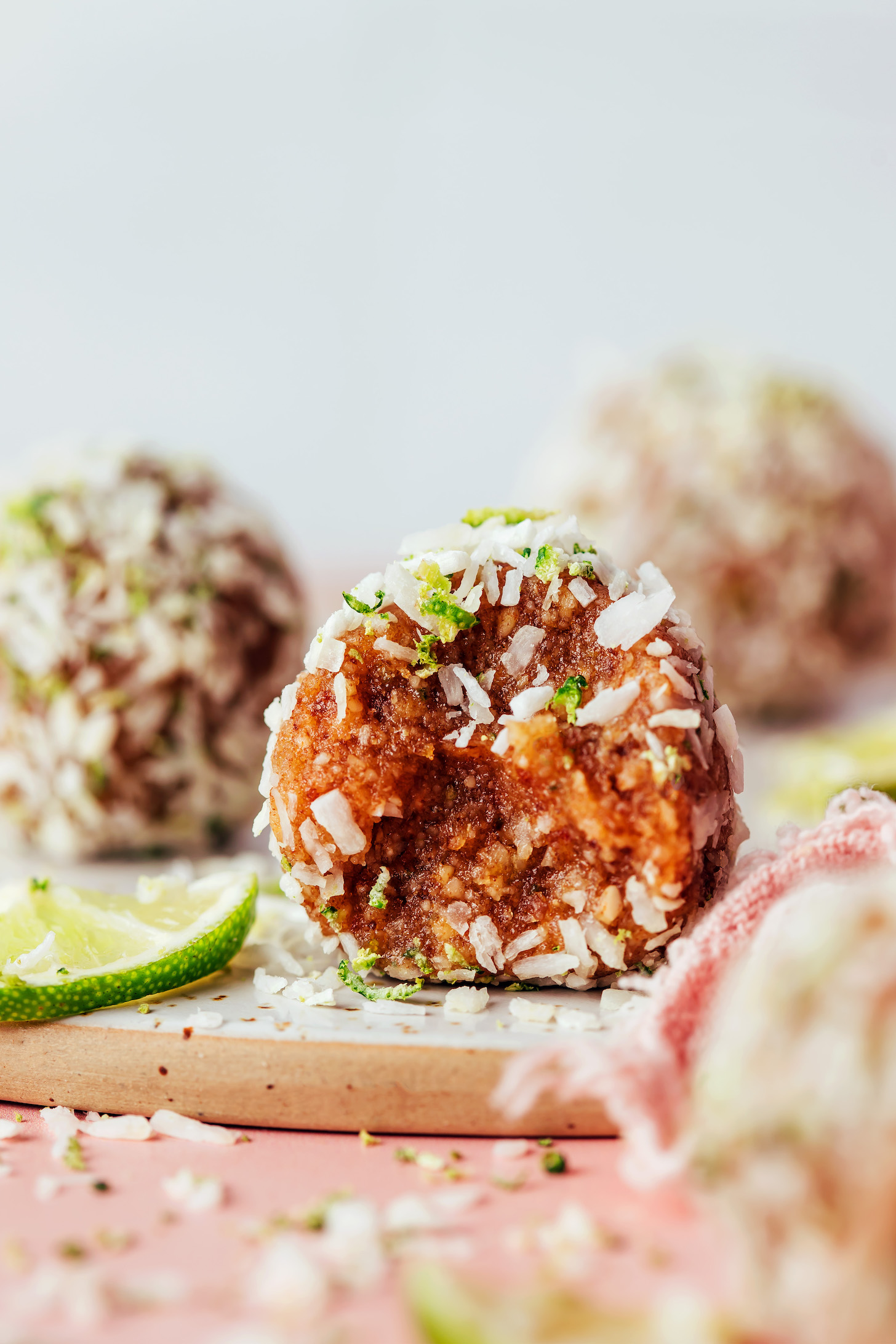 No-Bake Chia Coconut Energy Bites