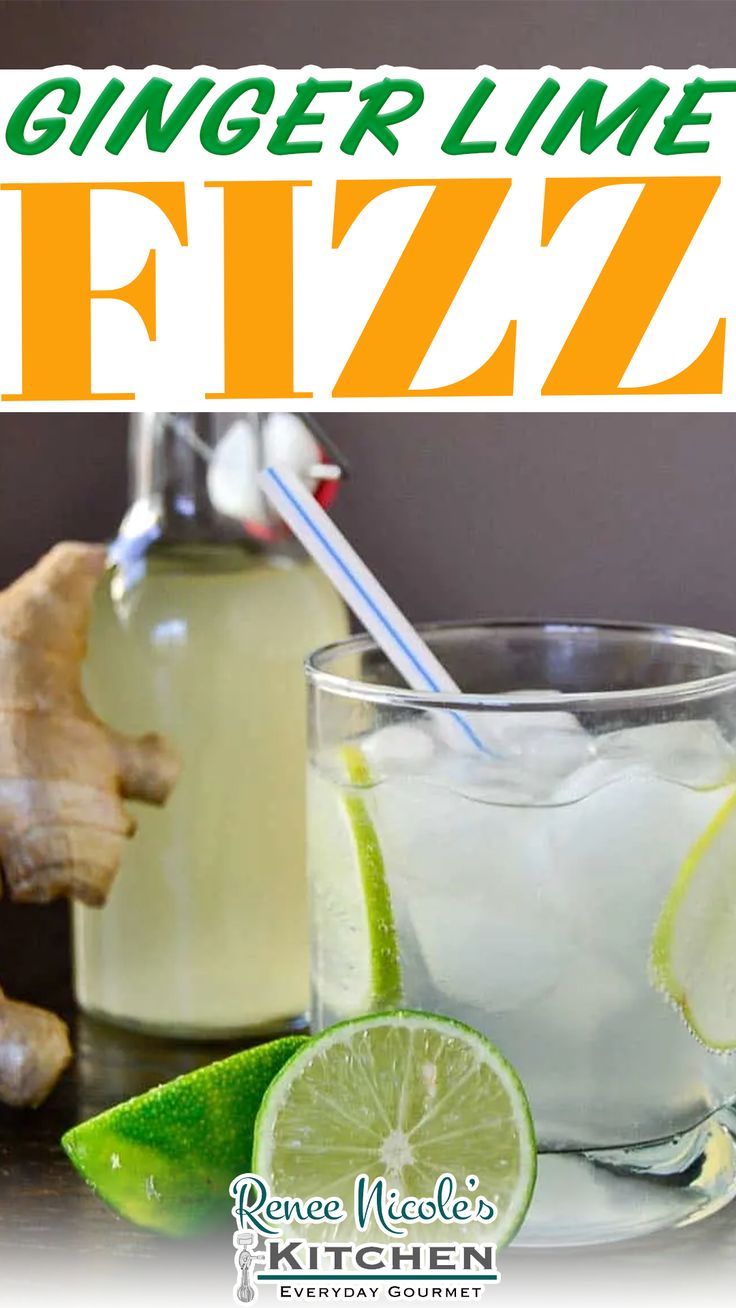Sparkling Lime Ginger Fizz