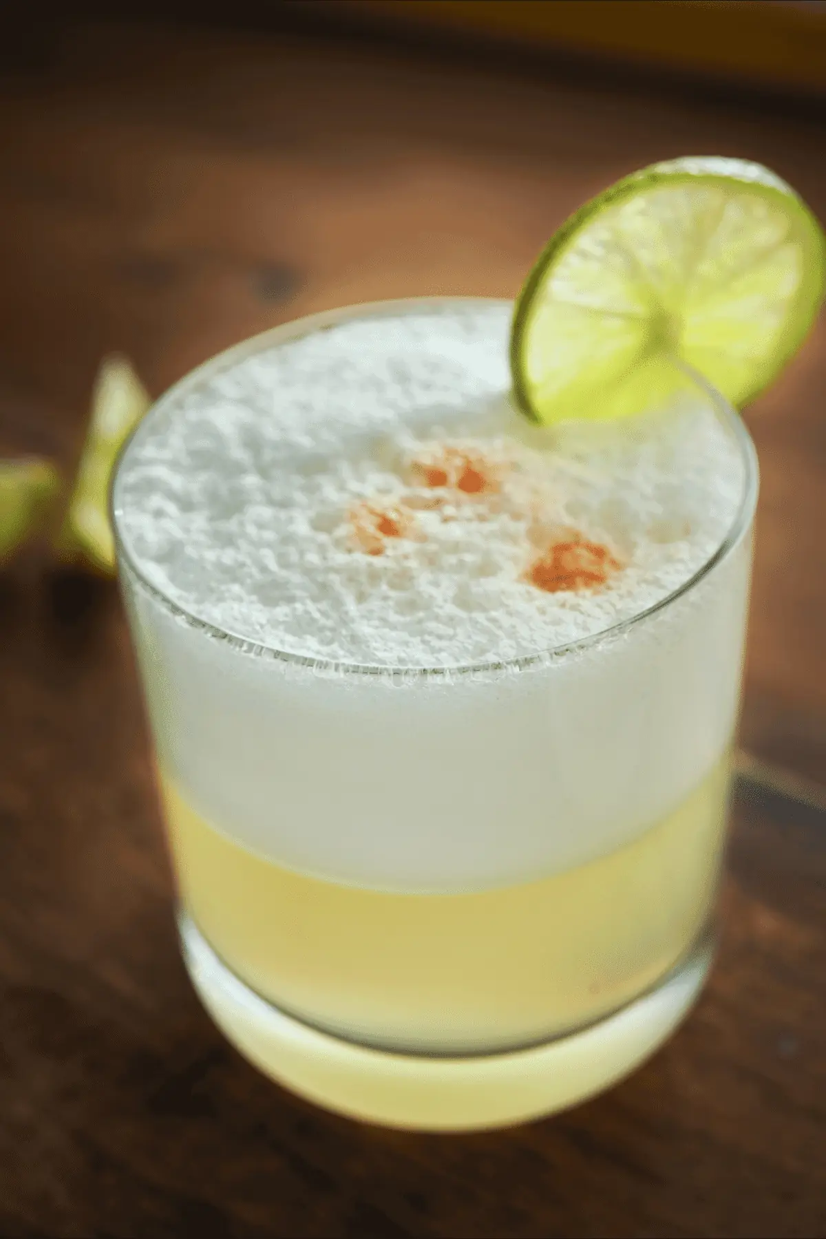 Lemon-Gin Sour with Simple Syrup