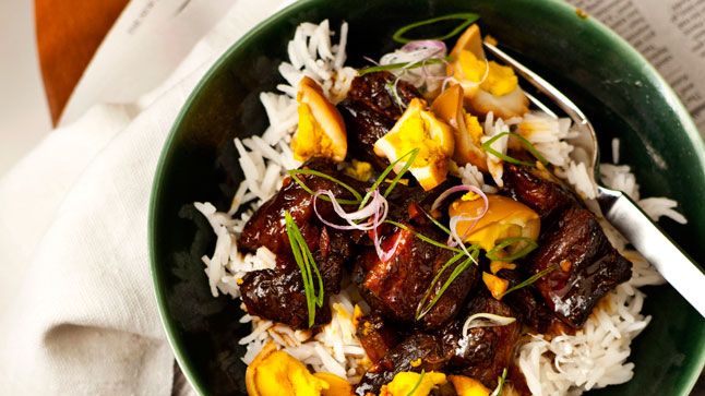 Slow-Cooked Burmese Pork Stew with Ginger and Tamarind
