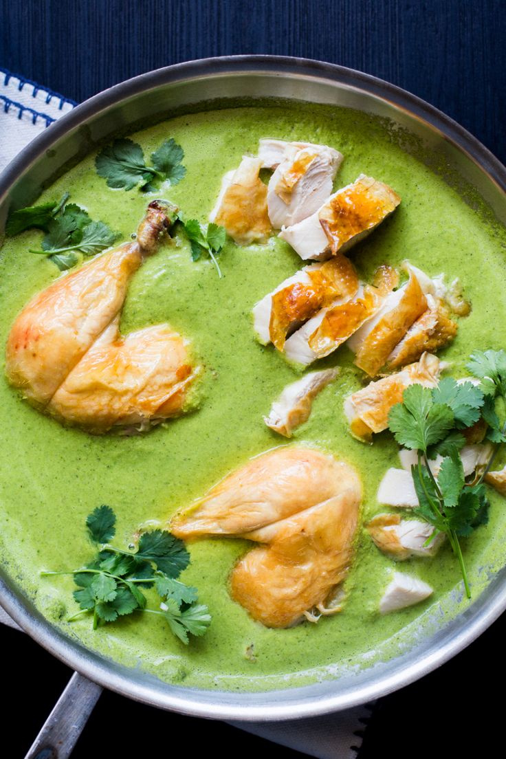 Mestizo Mole Verde with Roasted Chicken