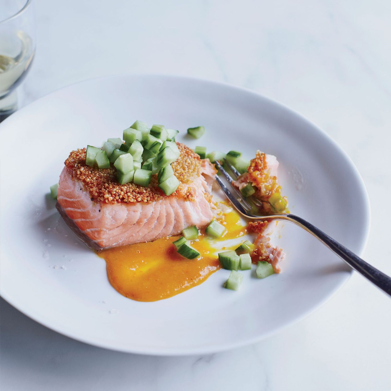 Pan-Seared Salmon with Miso Butter Sauce