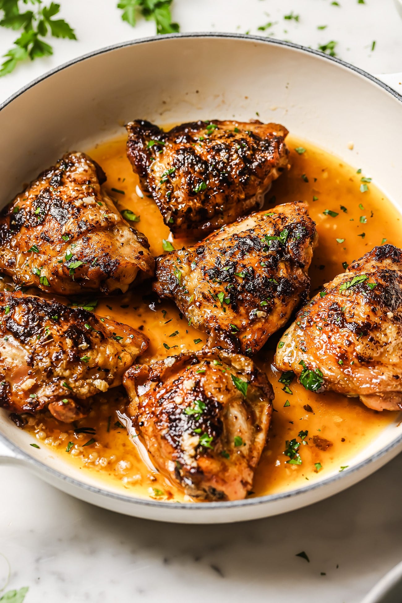 Pan-Seared Chicken Thighs with Avocado-Cilantro Salsa