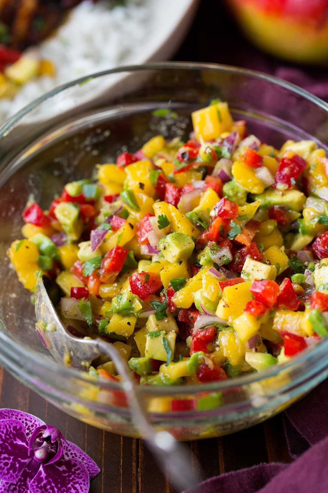 Caribbean-Style Grilled Chicken with Mango Salsa
