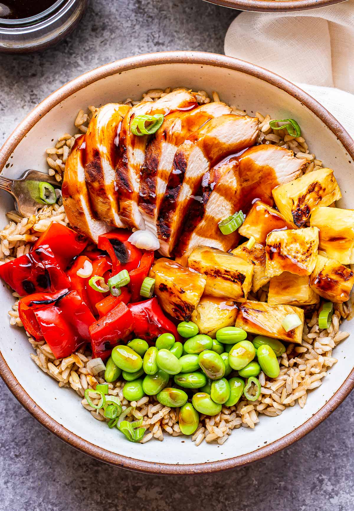 Sweet Teriyaki Chicken Rice Bowls with Hidden Veggies
