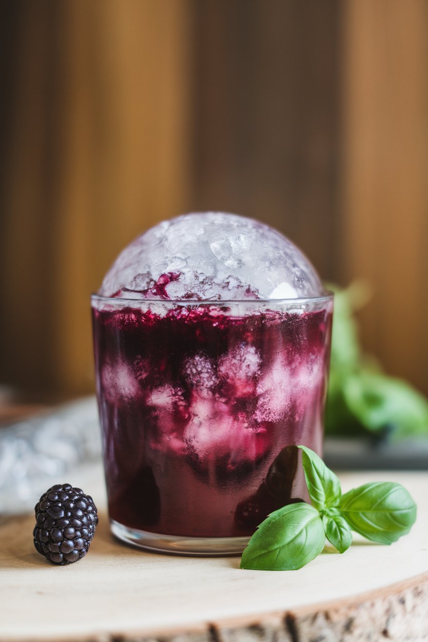 Wicked Blackberry Basil Smash