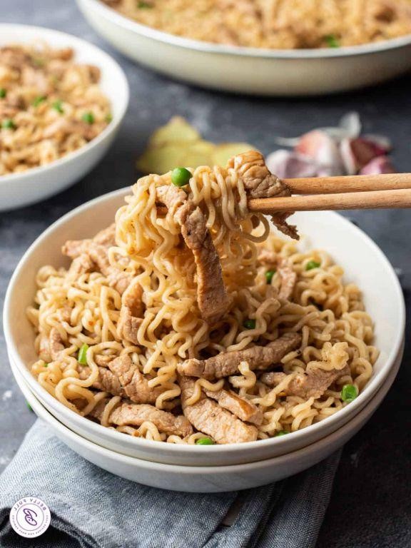 Meme-Inspired Sweet and Spicy Ramen Stir-Fry