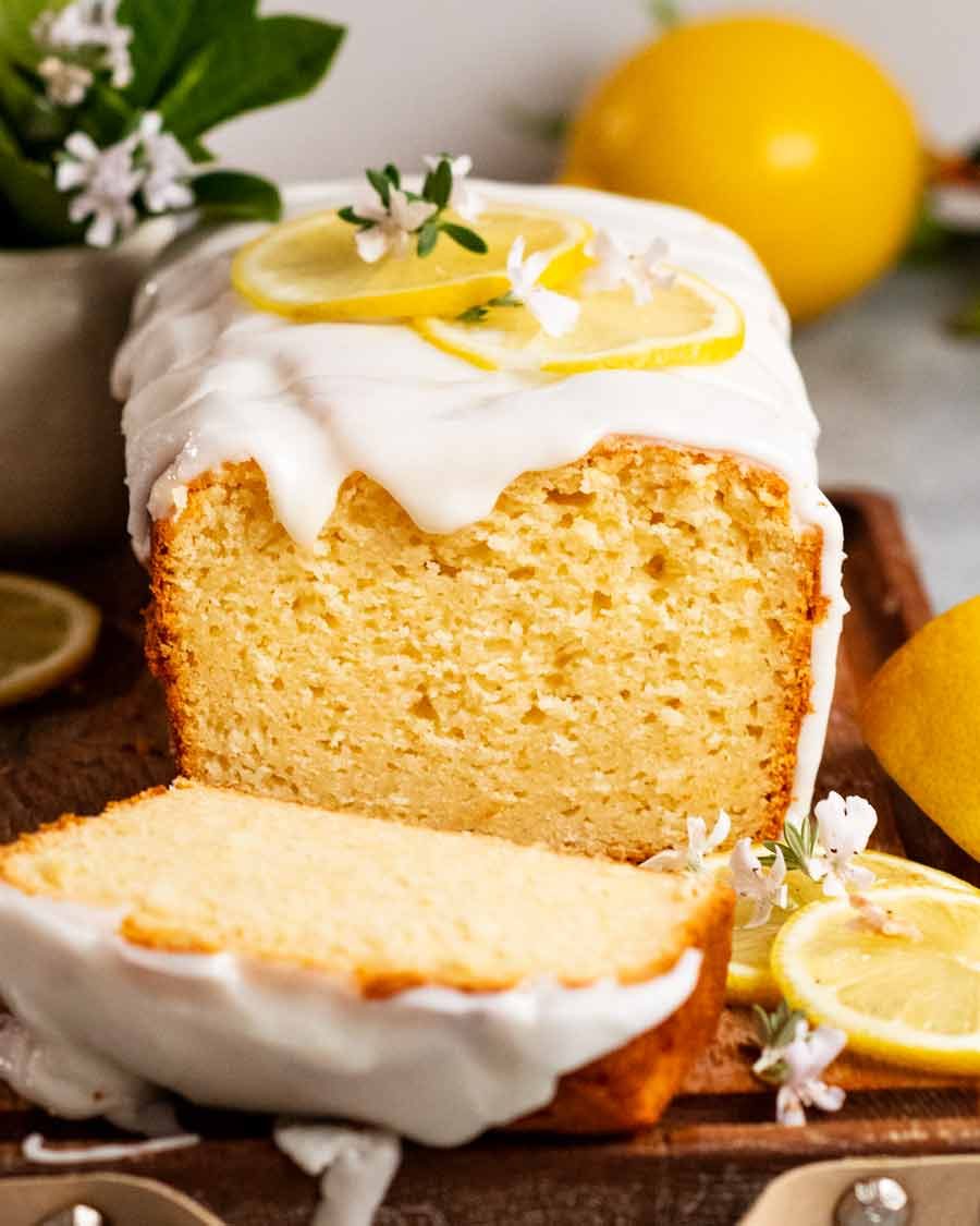 Lemon Yogurt Loaf with Glazed Citrus Drizzle