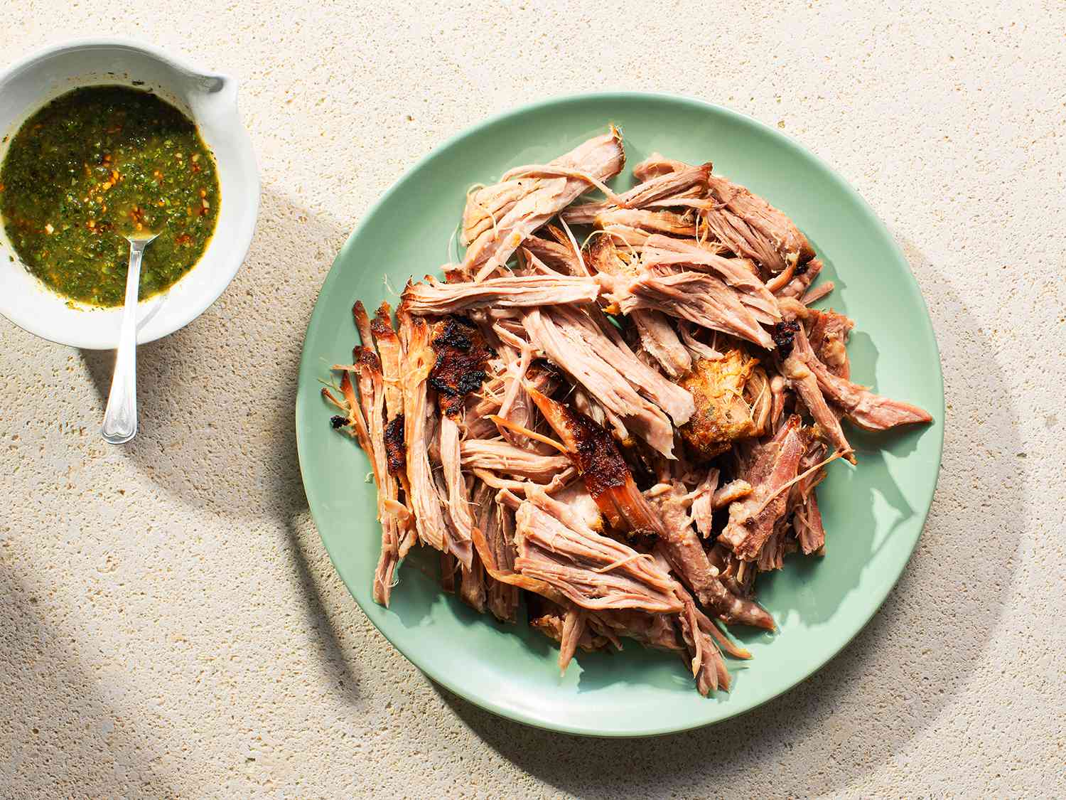 Spicy Dominican-Style Pulled Pork with Citrus Mojo