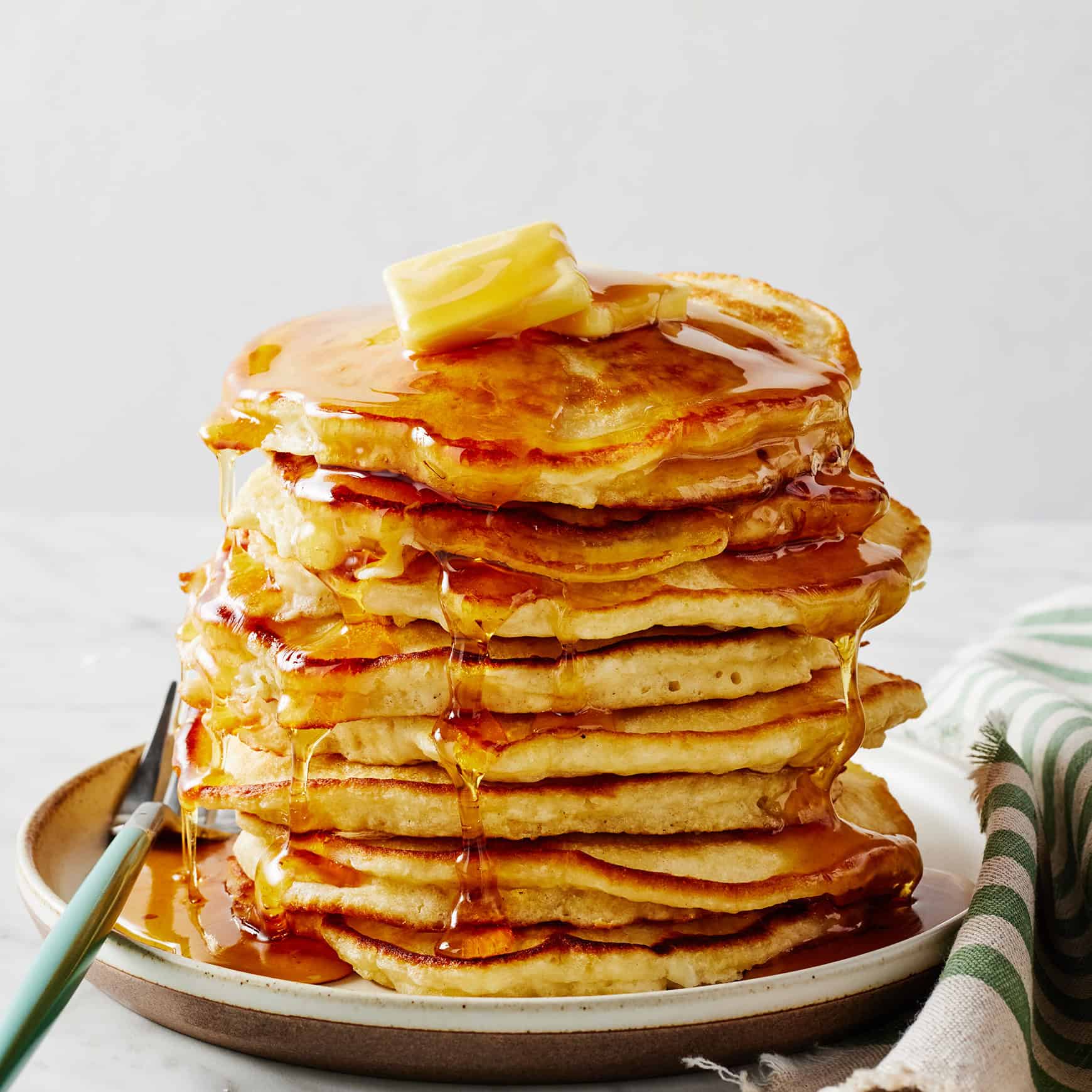 Wild Wattleseed Pancakes with Davidson’s Plum Syrup