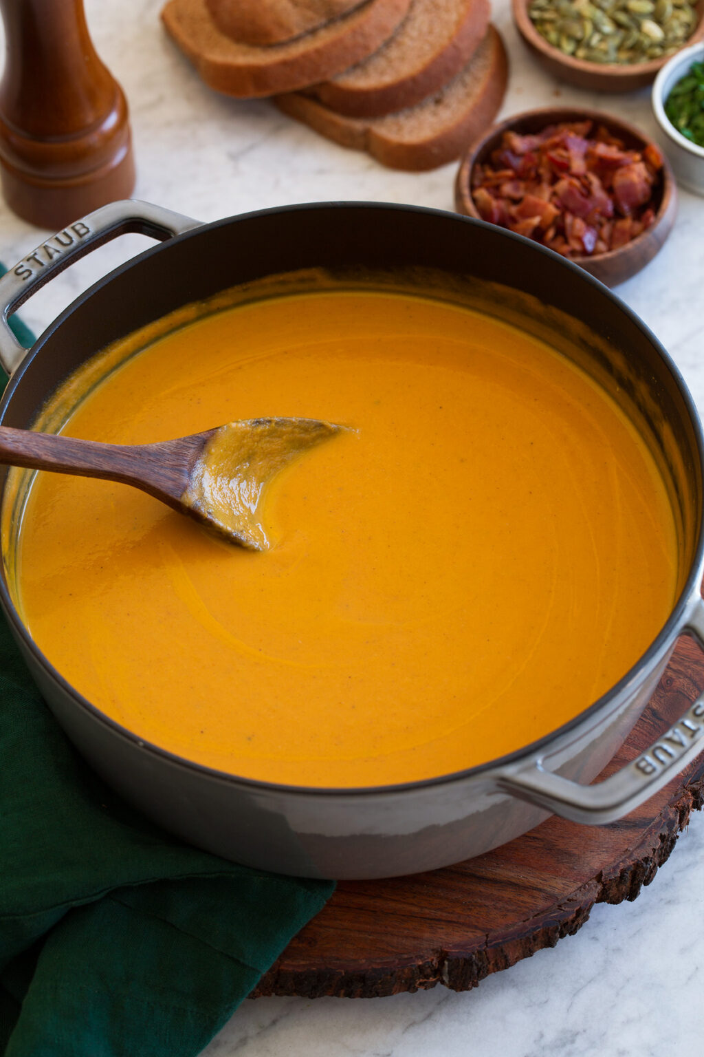 Tasmanian Pepperberry-Infused Pumpkin Soup