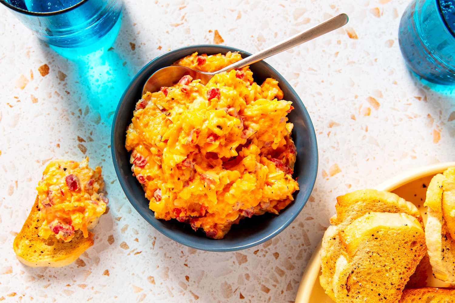 Derby-Inspired Pimento Cheese Spread with Smoked Paprika