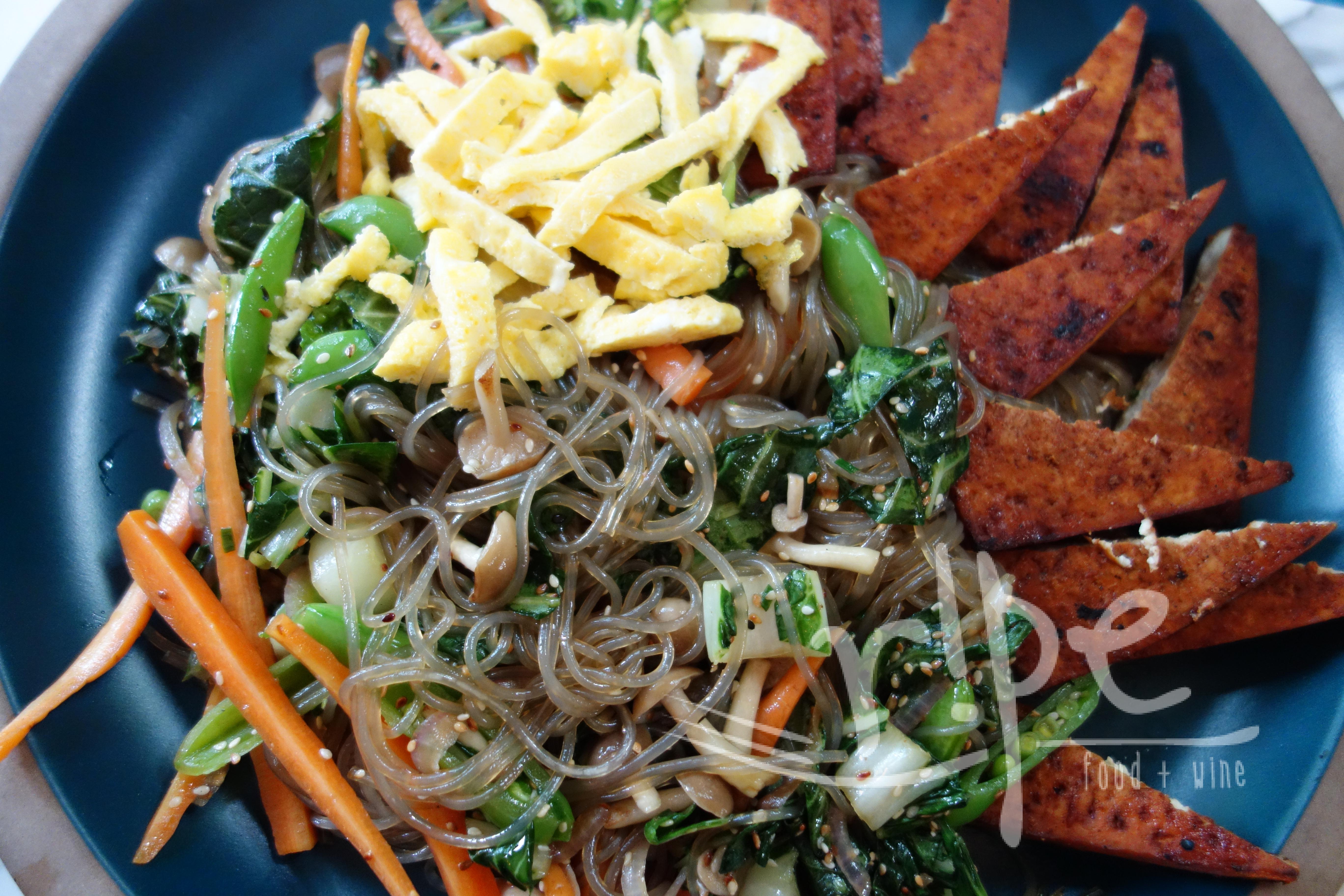 Bulghogi Stir-Fry with Sweet Potato Noodles