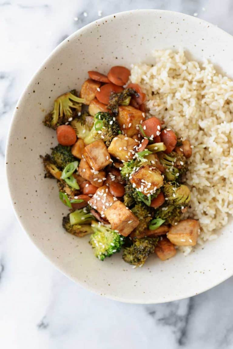 Stovetop Ginger-Sesame Tofu Stir Fry