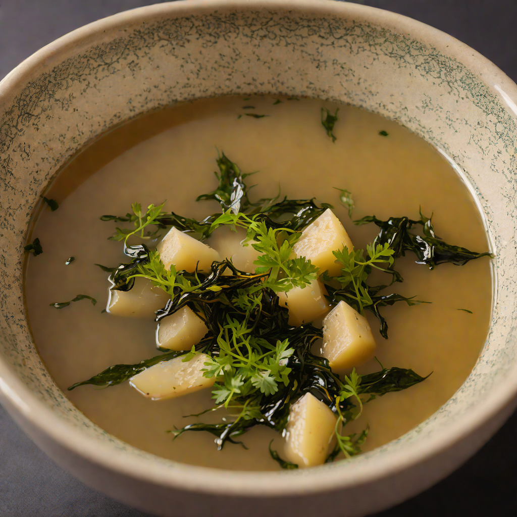Imbibe Broth with Seaweed