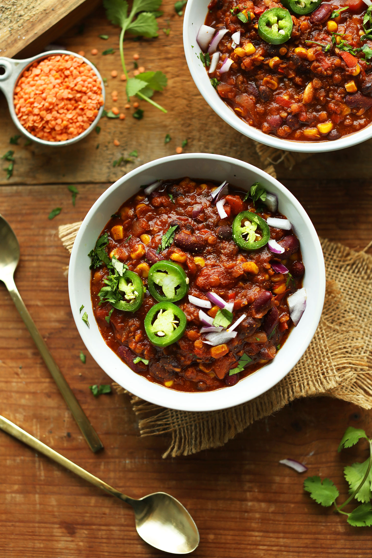 High-Protein Beef and Black Bean Chili with Smoky Corn