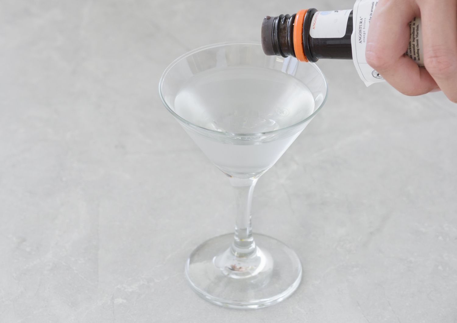 Stirred Ginger Sage Gin Martini