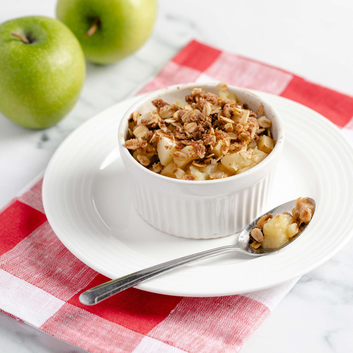 North-Star Cinnamon-Spiced Apple Crisp