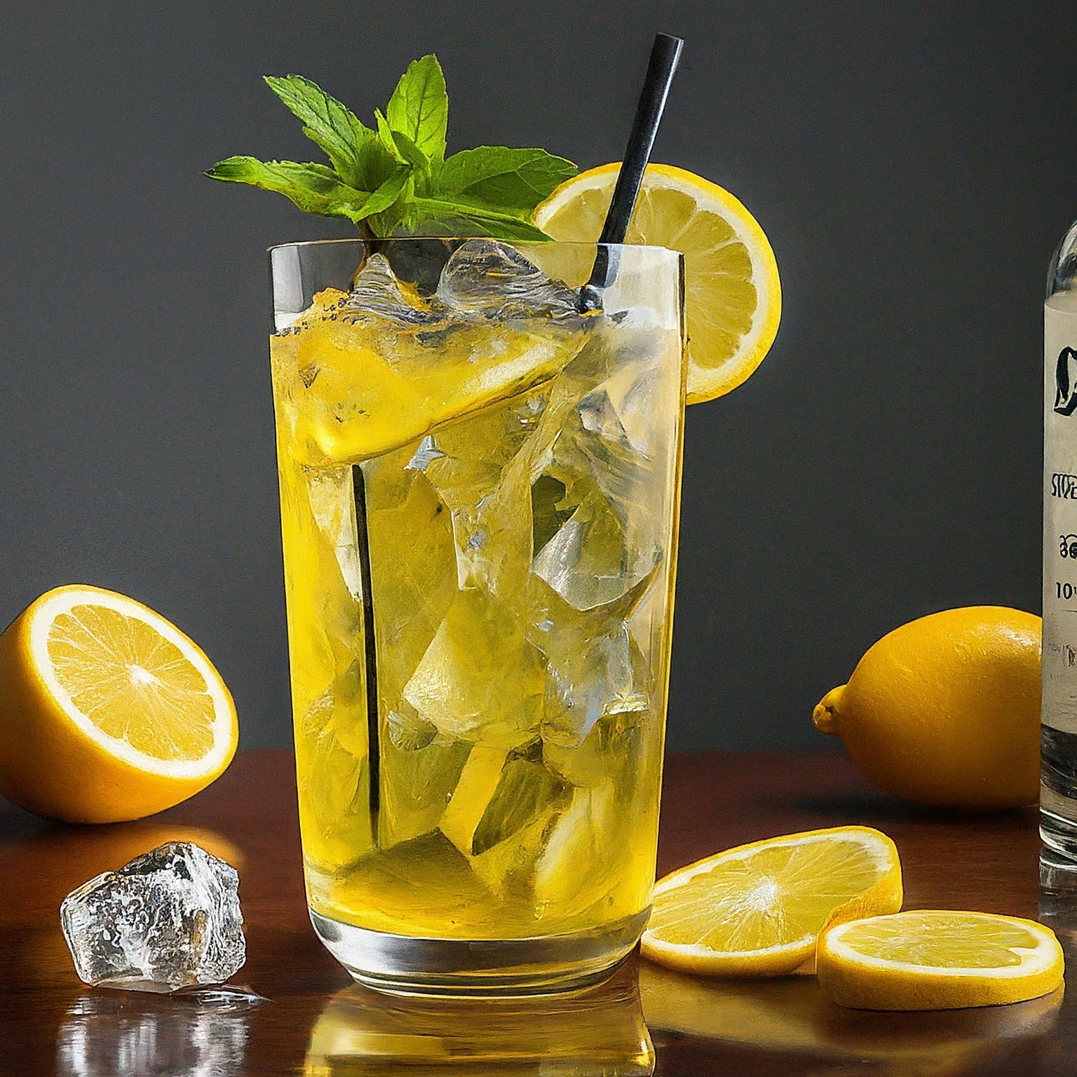 Citrus-Basil Refresher with Gin