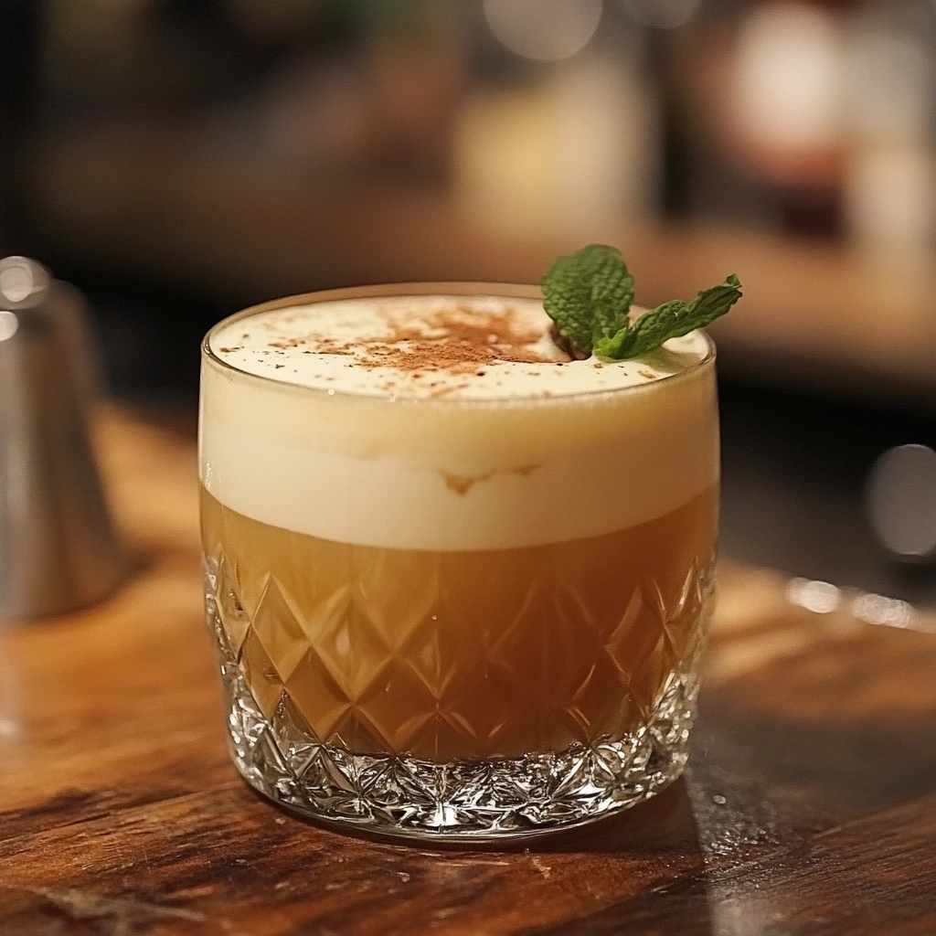 Vietnamese Coffee Spiced Flip