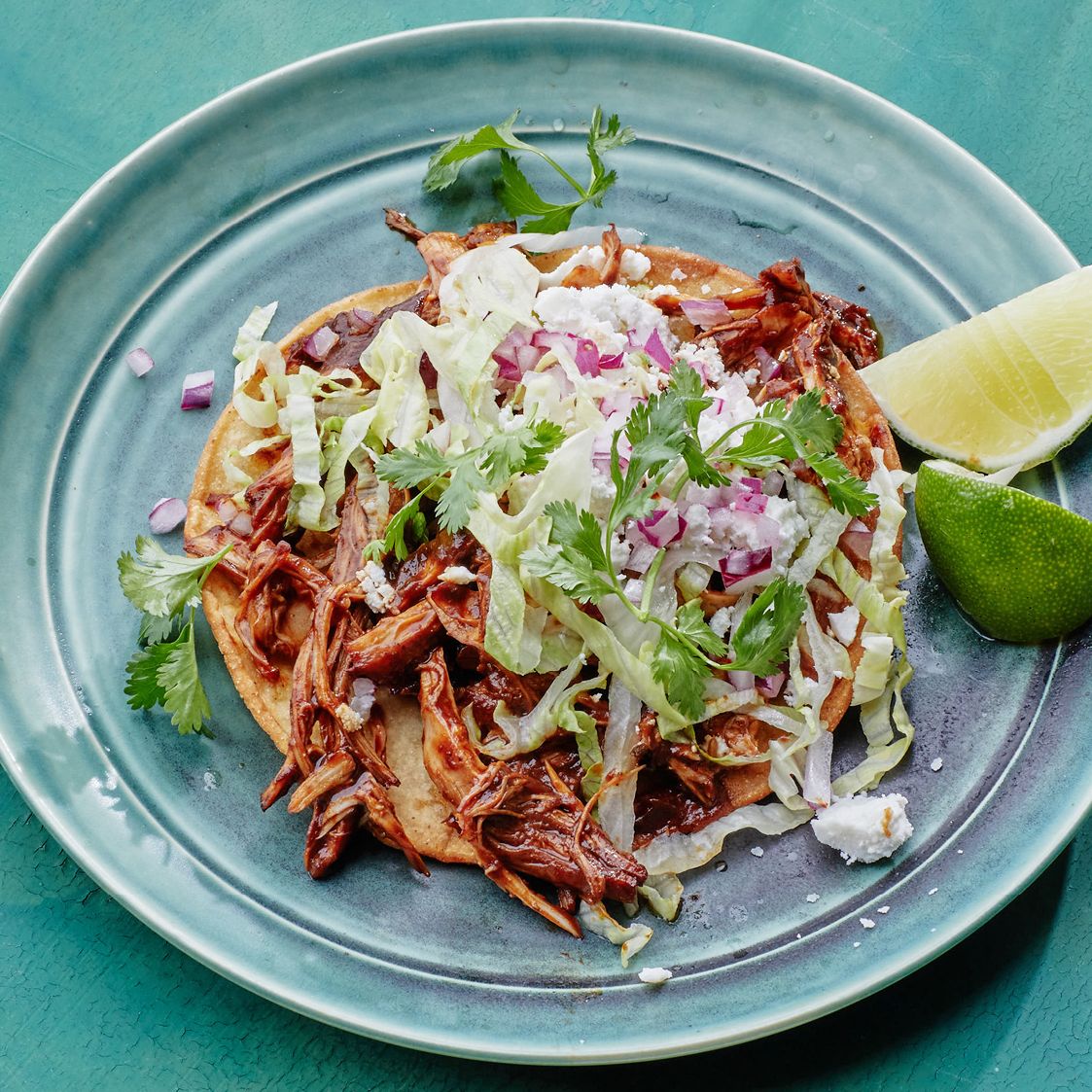 Smoky Ancho Chili Braised Pork with Roasted Corn Salsa