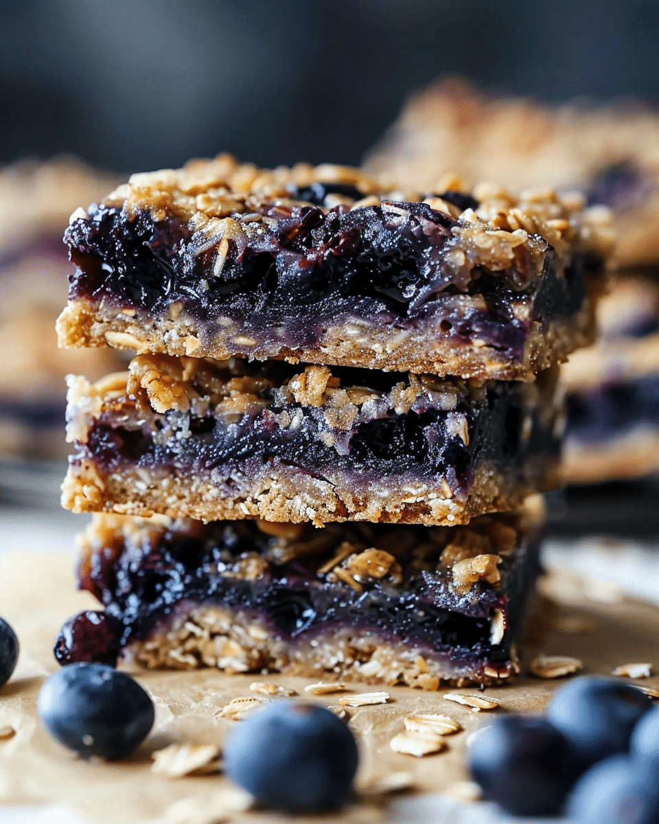 No-Bake Fresh Berry and Almond Oat Bars